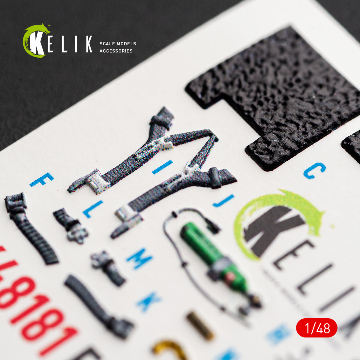 KELIK K48181 F-15.1 (Late) - interior 3D decals for Hasegawa kit 1/48 – image 13