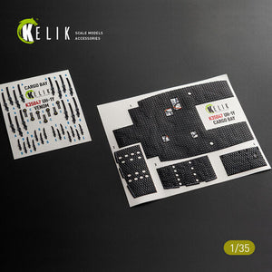 KELIK K35047 UH-1Y VENOM Cargo Bay - interior 3D decals for Trumpeter kit 1/35 – image 6