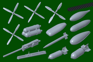 Trumpeter 02427 Republic P-47 D Thunderbolt Razorback 1/24 – imagen 12