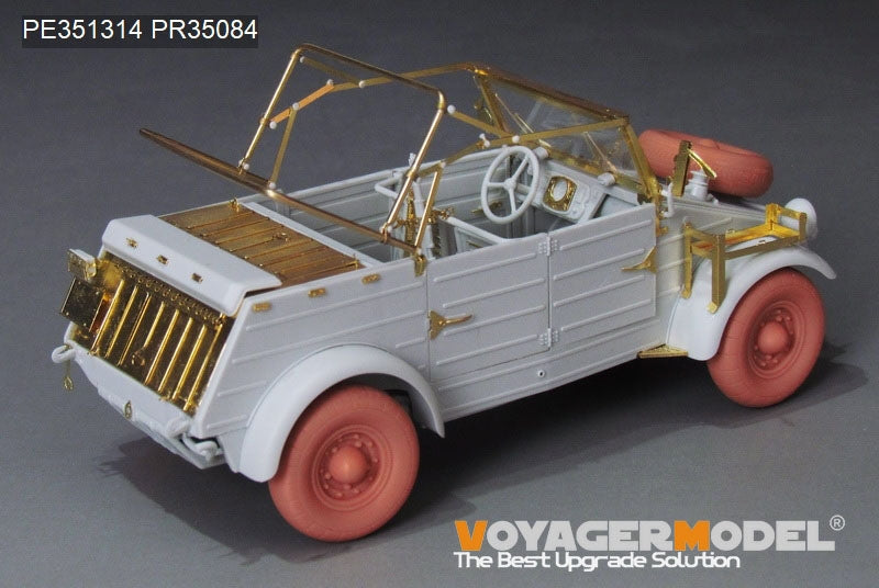 Voyager Model PE351314 WWII German Kubelwagen Type 82 Africa Troop Version Upgrade Set For MENG VS-015 1/35 – Bild 9