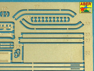 Ensemble de canons Aber 35L-225 pour char lourd allemand MAUS (1/35) – image 8