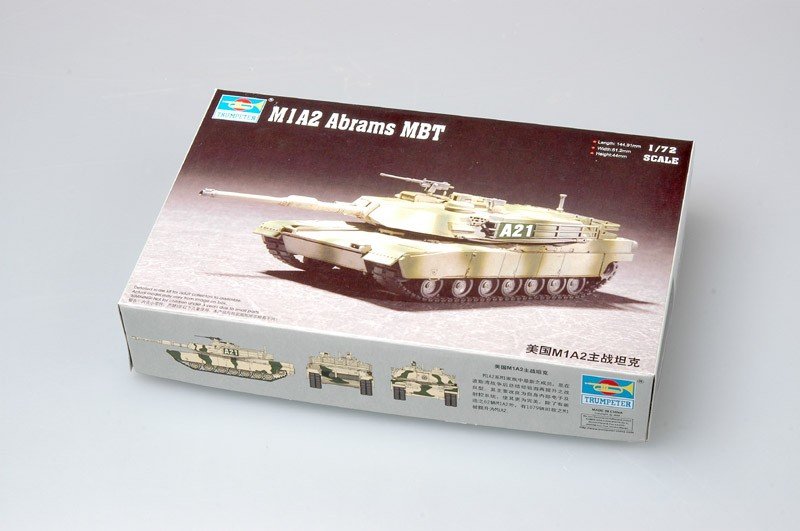 Trumpeter 07279 M1A2 Abrams MBT 1/72 – Bild 2