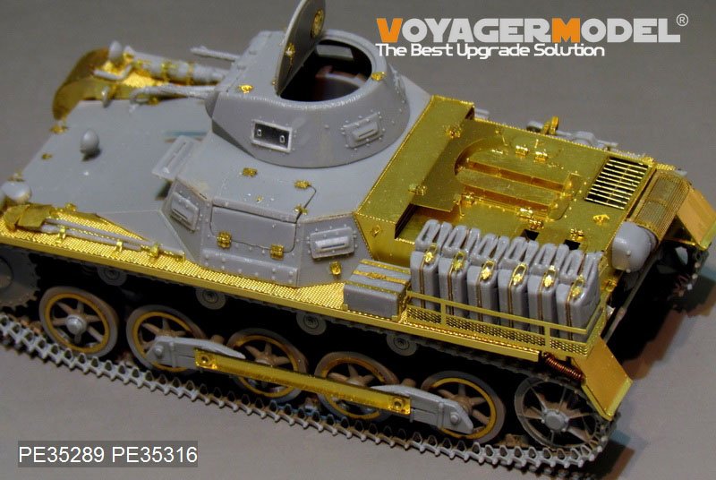 Voyager Model PE35289 WWII German Pz.Kpfw.I Ausf. B DAK version basic (For DRAGON 6207) 1/35 – image 2
