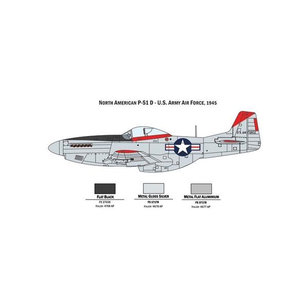 Italeri 35102 WAR THUNDER - P-47 N &amp;amp; P-51 D 1/72 – zdjęcie 6