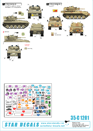 Star Decals 35-C1250 South East Asia 1950s. 1/35 – Bild 3