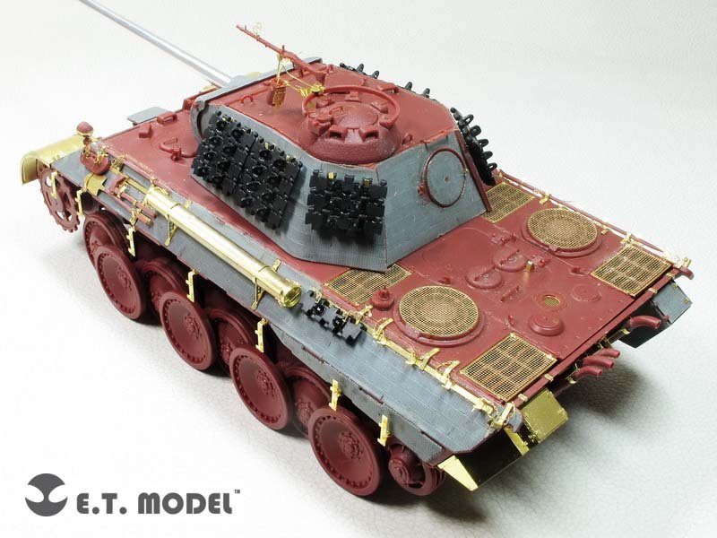 E.T. Model E35-266 WWII German Panther A（Late Production) for Meng TS-035 1/35 – Bild 3