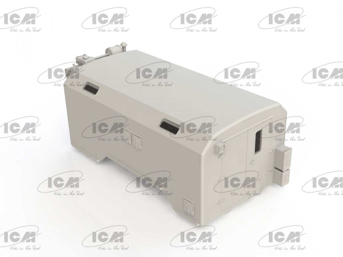 ICM 35010 Truck box of military vehicle (KUNG) 1/35 – Bild 2