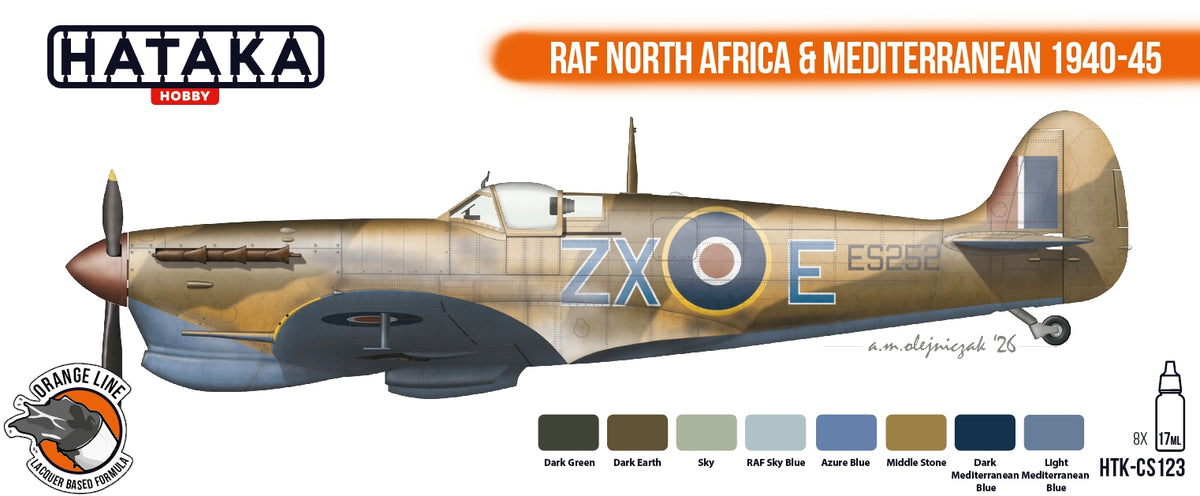 Hataka HTK-CS123 RAF North Africa & Mediterranean (1940-1945)