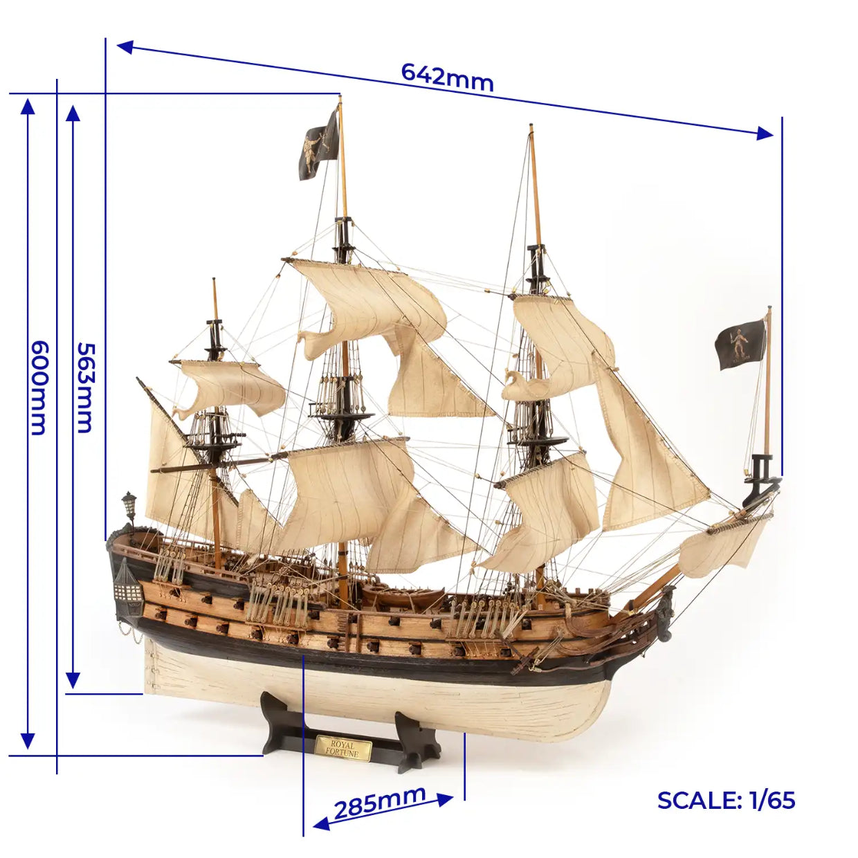 OcCre 12015 Pirate Ship Royal Fortune 1/65 – imagen 3