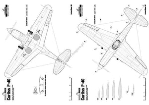 Kagero 3040 Curtiss P-40 vol. II EN – image 6