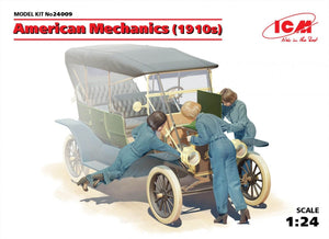 ICM 24009 Mécaniciens américains (années 1910) (3 figurines) (1/24)