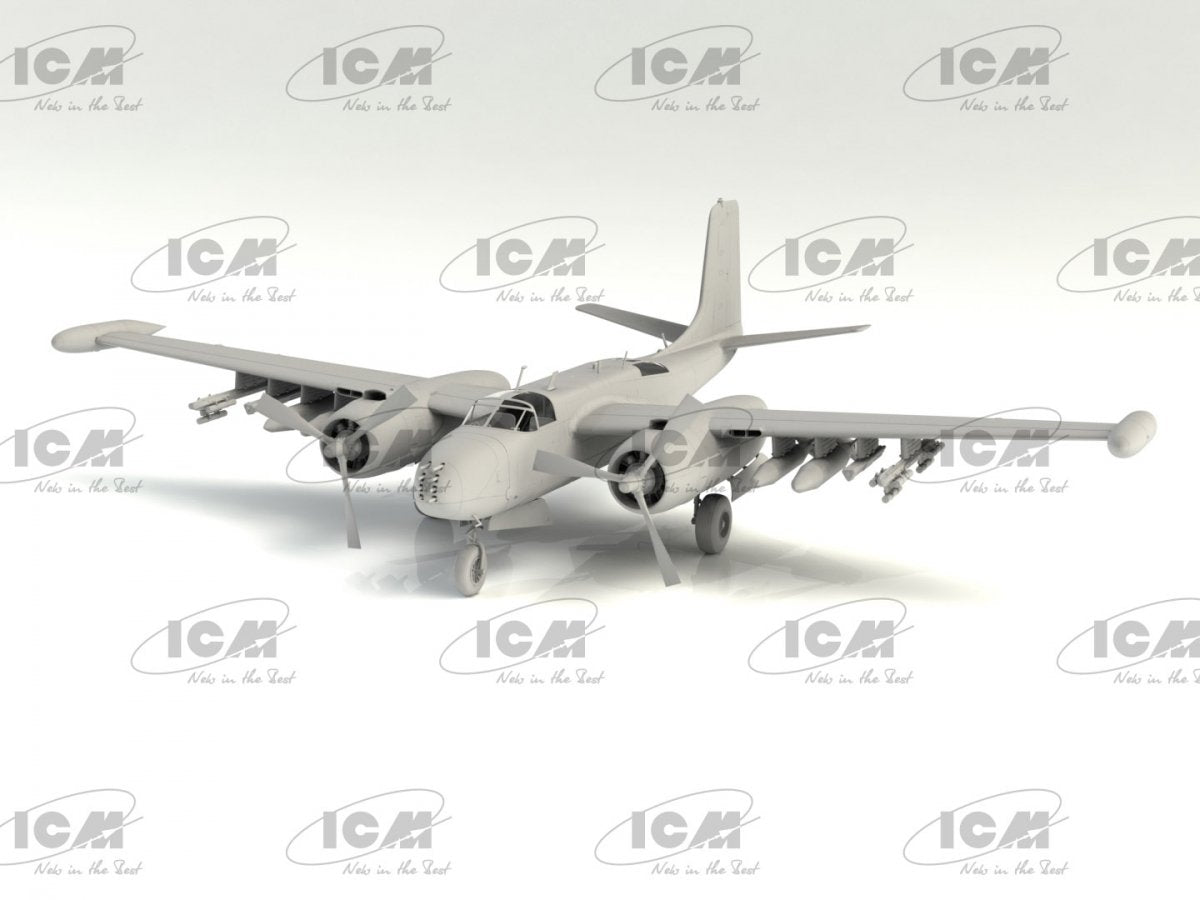 ICM 48279 B-26K Counter Invader USAF Vietnam War Attack Aircraft 1/48 – zdjęcie 2