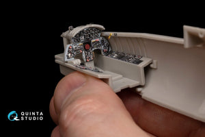 Quinta Studio QD48151 F-104S-ASA 3D-Printed &amp;amp; coloured Interior on decal paper (Hasegawa) 1/48 – imagen 4