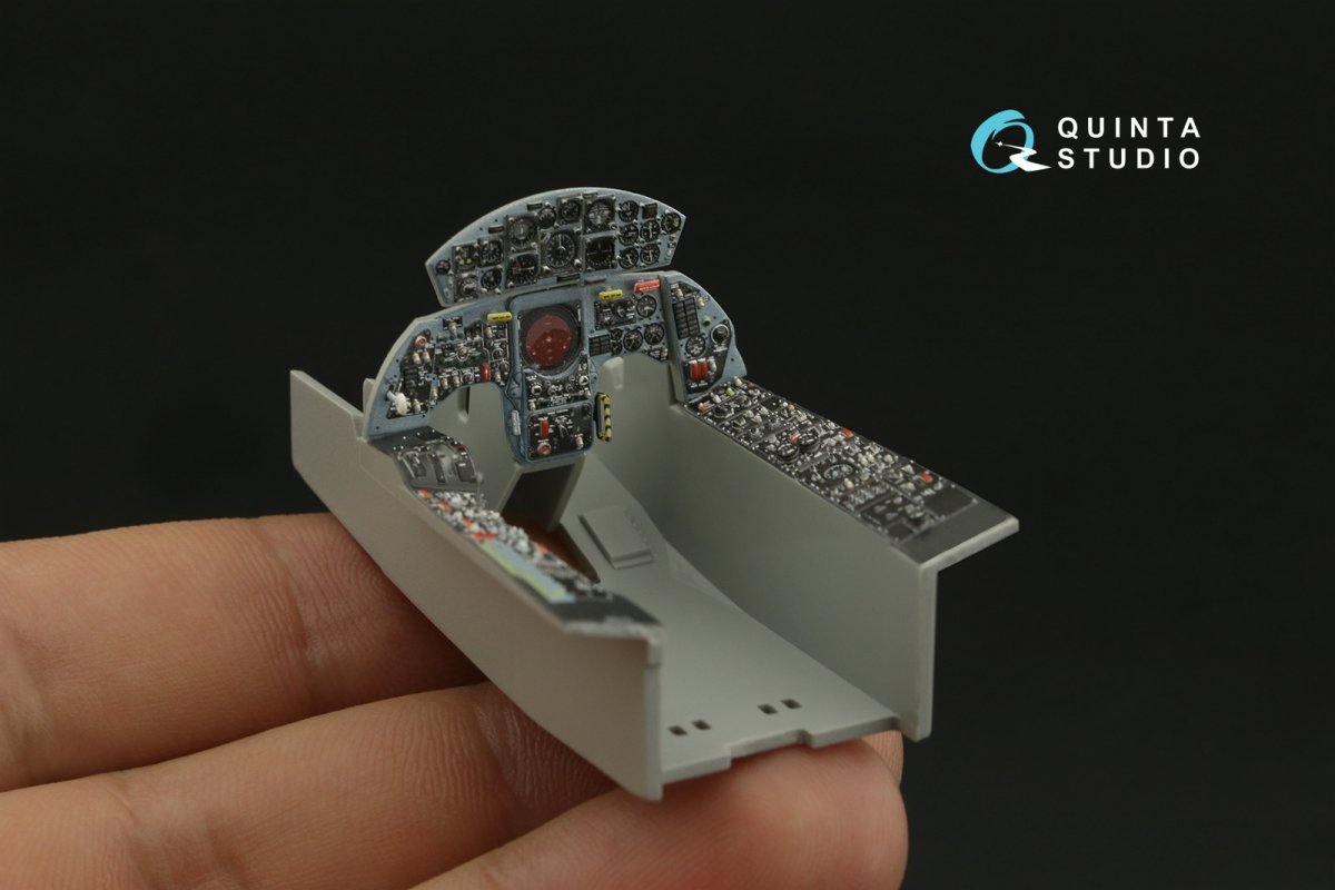 Quinta Studio QD32141 F-104G 3D-Printed &amp;amp; coloured Interior on decal paper (Italeri) 1/32 – Bild 11