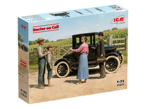 ICM 35829 Doctor on Call - Ford Model T and 4 Figures 1/35 – image 2