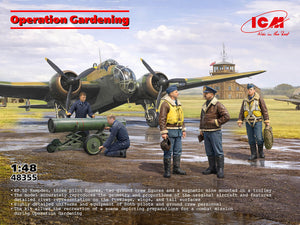 ICM 48355 Operation Gardening - HP.52 Hampden and 5 Figures 1/48