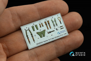 Quinta Studio QD48304 Harrier Gr.3 tardif Intérieur imprimé en 3D et coloré sur papier décalcomanie (Kinetic) 1/48 – image 7