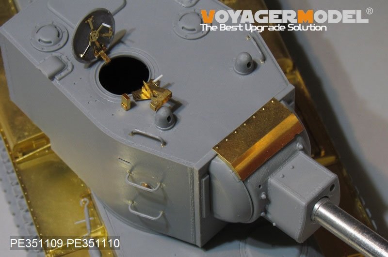 Voyager Model PE351109 WWII Russian KV-2 Basic Upgrade Set For TRUMPETER 1/35 – immagine 5
