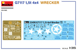 MiniArt 35490 G7117 1,5t 4x4 Wrecker 1/35 – immagine 9