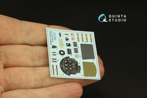 Quinta Studio QD35072 Fi 156C 3D-Printed &amp;amp; coloured Interior on decal paper (Hobby Boss (ex-Tristar)) 1/35 – zdjęcie 4