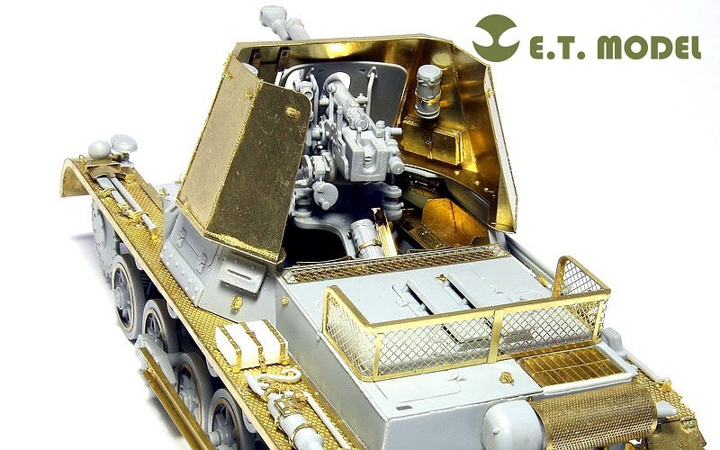 E.T. Model E35-013 WWII German Panzerjager I 4.7cm Pak(t) (For DRAGON 6230) 1/35 – zdjęcie 4