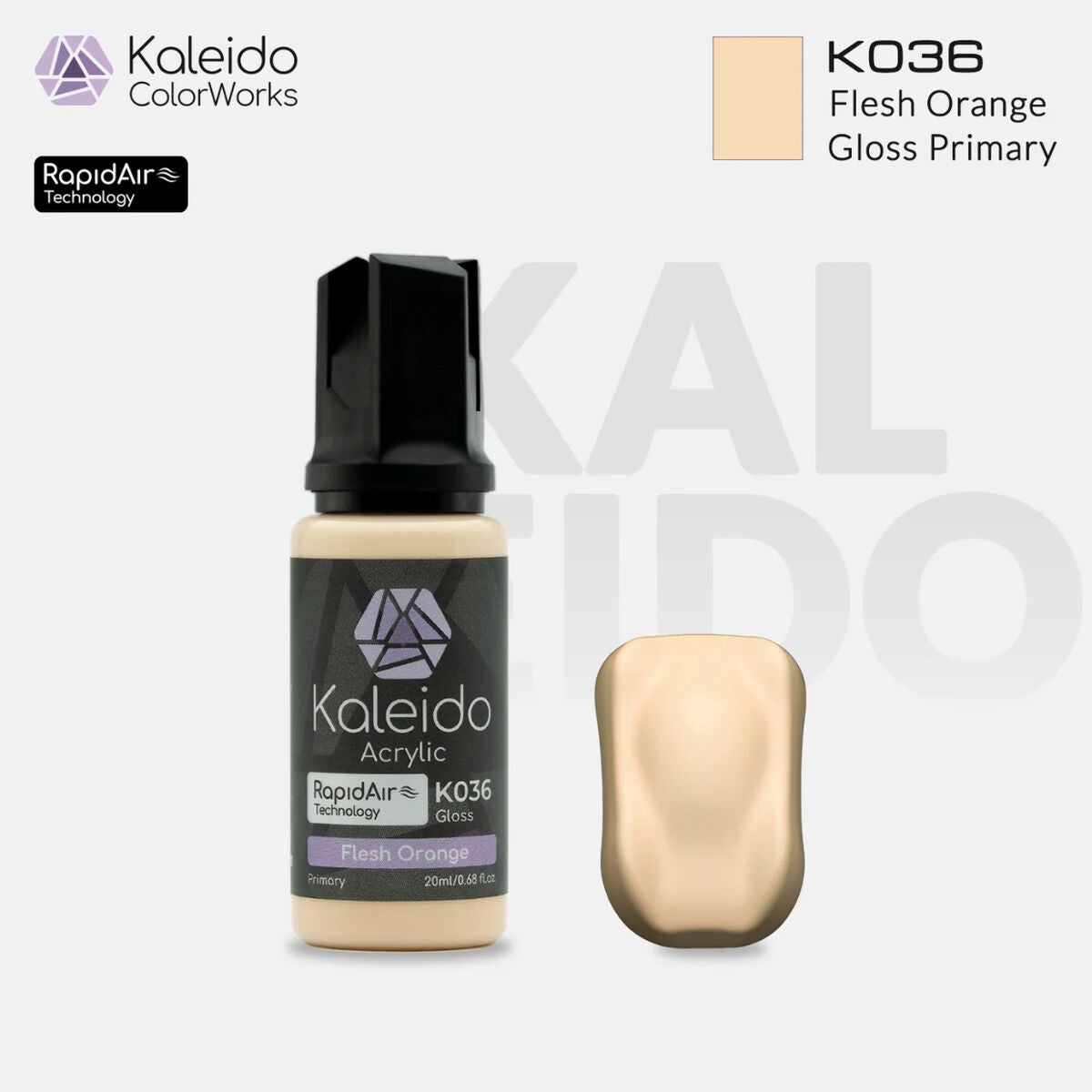 Kaleido K036 Flesh Orange Gloss