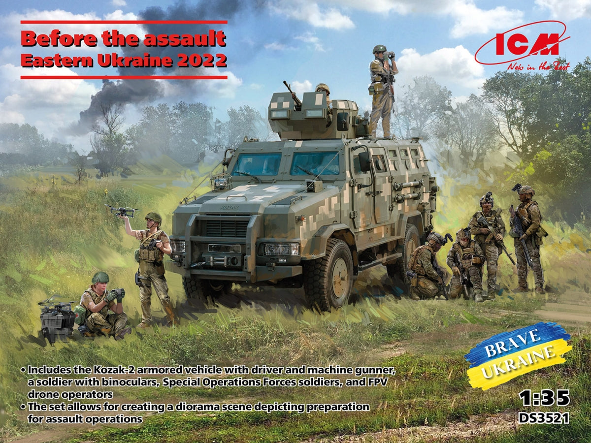 ICM DS3521 Before the assault. Eastern Ukraine 2022 1/35