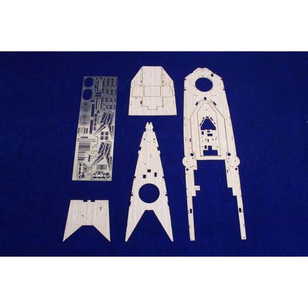 MK1 Design MD-35008 Repulse Wooden Deck TRU 1/350 – immagine 6