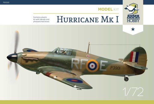 Arma Hobby 70020 Hawker Hurricane Mk.I Squadron 303 1/72