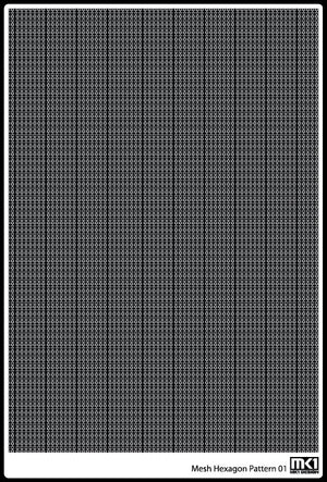 KA Models KA-00005 HEXAGON PATTERN MESH A 0.43mm X 0.37mm – imagen 5