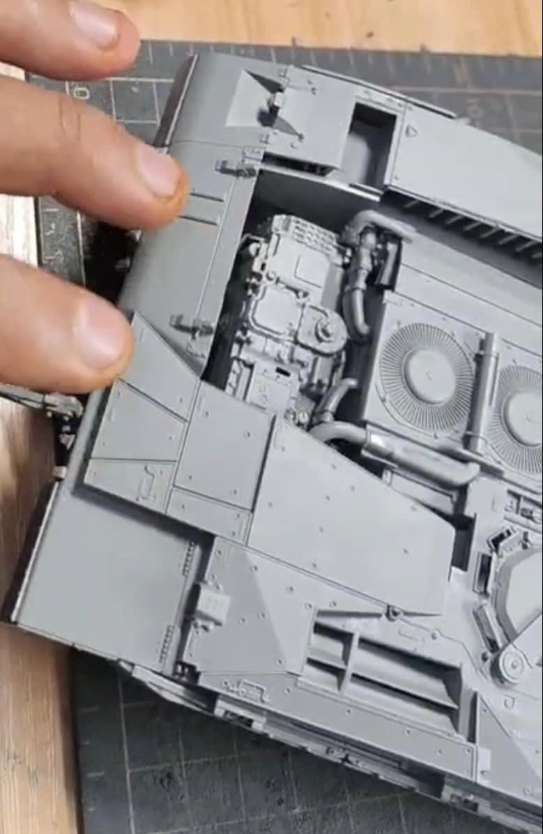 Border Model BT-037 Israel Merkava Mk.2D with full interior 1/35 – imagen 6