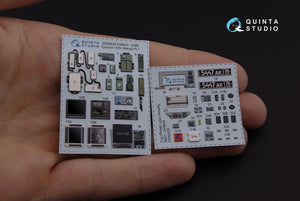 Quinta Studio QD35023 K-4386 Typhoon VDV 3D-Printed &amp;amp; coloured Interior on decal paper (for MENG kit) 1/35 – zdjęcie 2