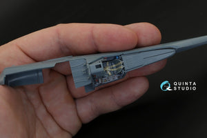 Quinta Studio QD48139 FW 190D-9 3D-Printed &amp;amp; coloured Interior on decal paper (for Eduard kit) 1/48 – immagine 5