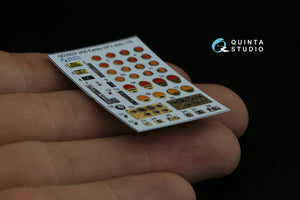 Quinta Studio QD35037 M35 Family 3D-Printed &amp;amp; coloured Interior on decal paper (AFV club) 1/35 – Bild 8