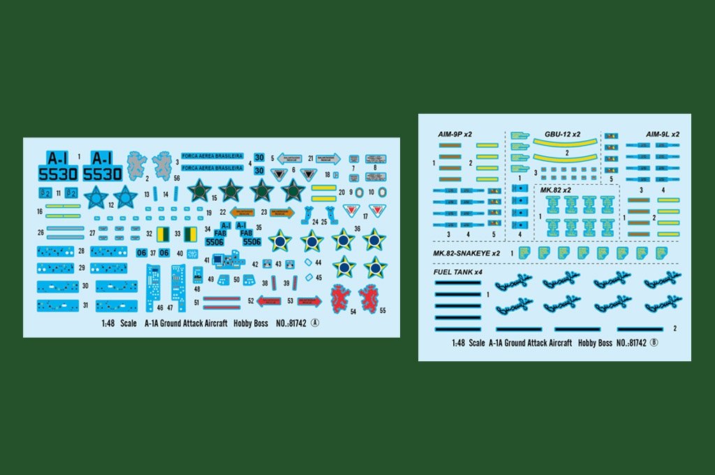 Hobby Boss 81742 A-1A Ground Attack Aircraft 1/48 – Bild 3