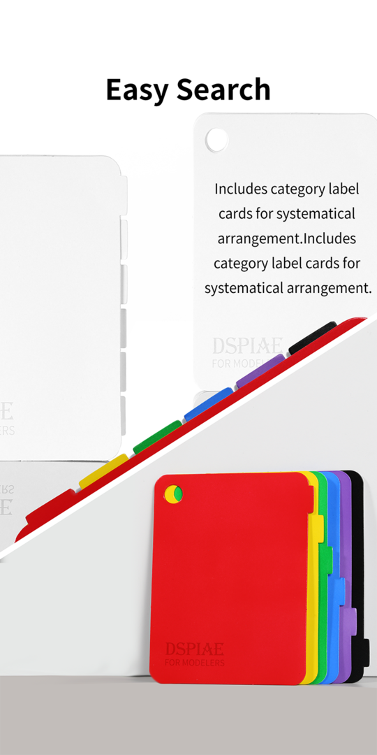 DSPIAE CC-01 Color Test Card Keychain Model Tool – zdjęcie 2
