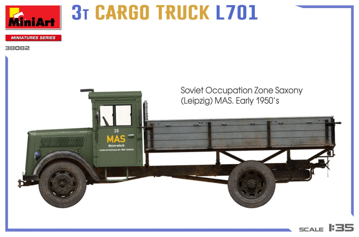 Camion cargo MiniArt 38082 3T L701 1/35 – image 7