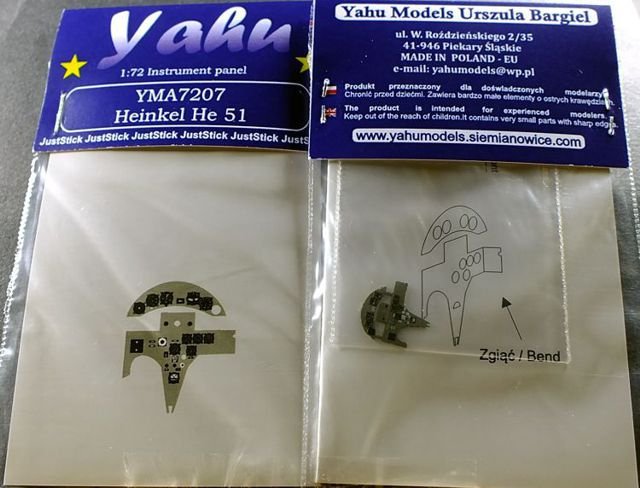 Yahu YMA7207 He 51 (ICM) 1/72