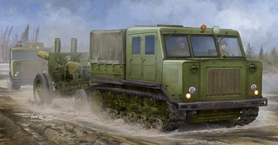 Tracteur AT-S russe Trumpeter 09514 au 1/35 