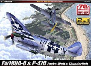 Academy 12513 Fw190A-8 &amp;amp; P-47D 1/72