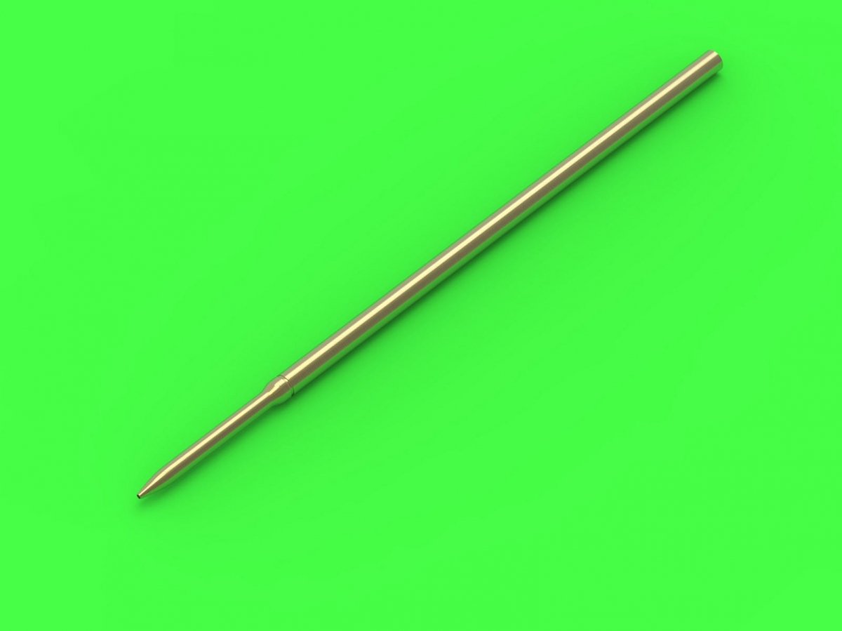 Master AM-72-148 American WWII Pitot Tube - "Streamline" Type (1 pc.) - Used mainly on early US Navy aircraft - F-2A Buffalo, F4F-3 Wildcat and others 1/72