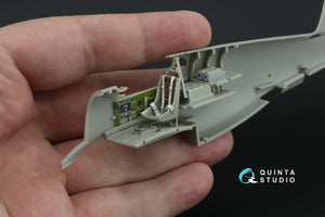 Quinta Studio QD48473 P-51A 3D-Printed coloured Interior on decal paper (Accurate Miniatures/Academy) 1/48 – immagine 9