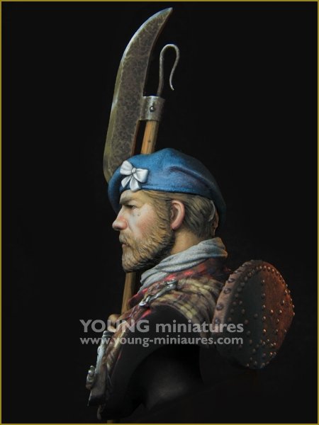Young Miniatures YH1865 Scottish Highlander 1/10 – immagine 3