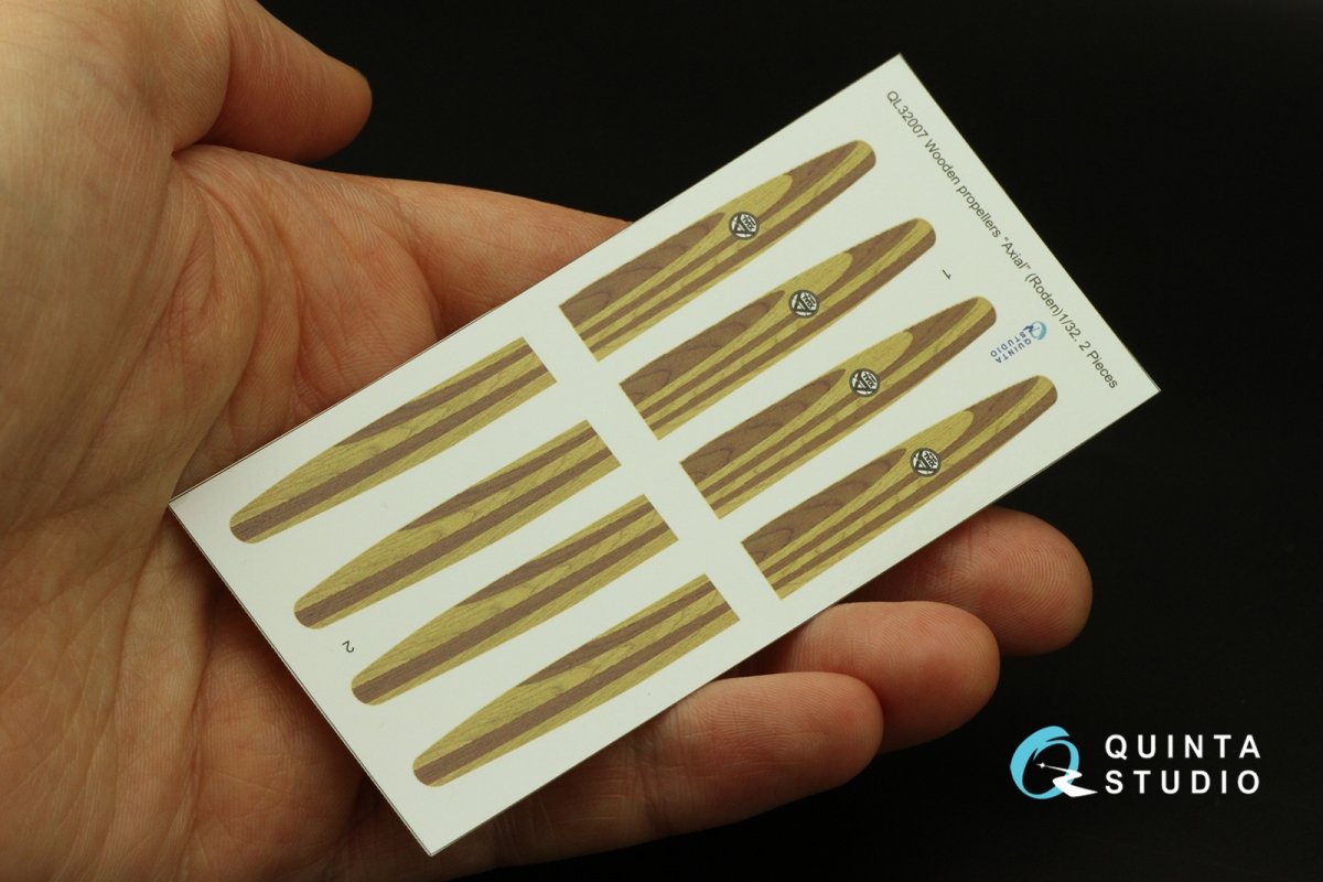 Quinta Studio QL32007 Wooden Propellers Axial (Roden) 1/32 – Bild 2