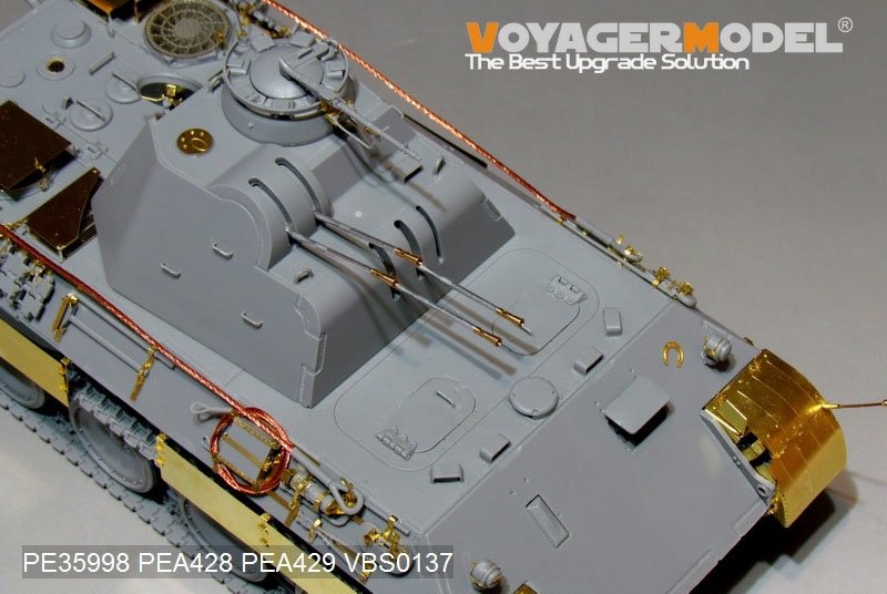 Voyager Model PE35998 WWII German FlaKPanzer V FlaKvierling 20mm MG 151/20 Basic For TAKOM 2105 1/35 – image 9