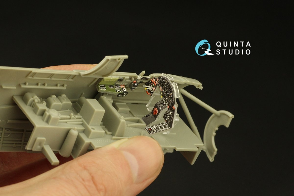 Quinta Studio QD48359 TBF-1 Avenger 3D-Printed &amp;amp; coloured Interior on decal paper (Academy) 1/48 – zdjęcie 10