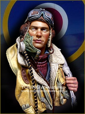 Young Miniatures YM1891 Battle of Britain RAF Pilot WWII 1/10 – imagen 2