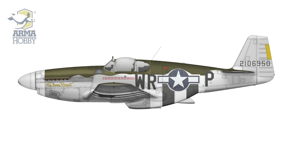 Arma Hobby 70069 P-51 B Mustang Deluxe Set 1/72 – Bild 5