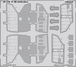 Eduard 48779 F-4B airbrakes 1/48 Academy
