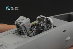 Quinta Studio QD32109 F/A-18C Late 3D-Printed &amp;amp; coloured Interior on decal paper (Academy) 1/32 – immagine 8